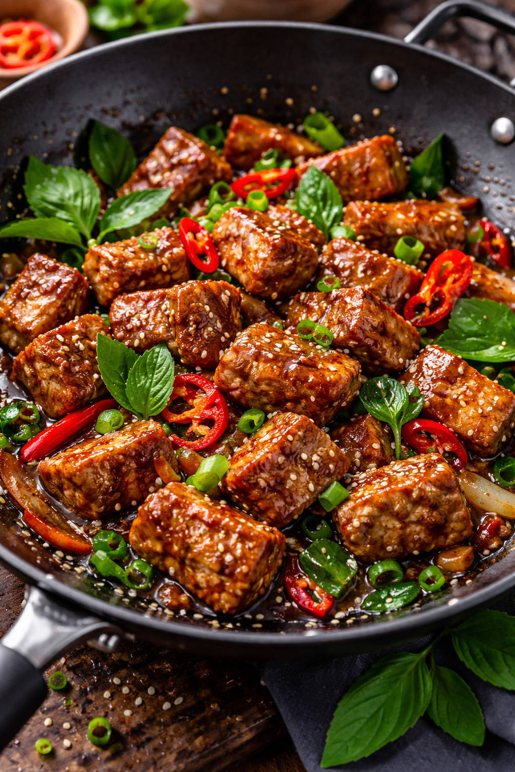 Crispy pork slice